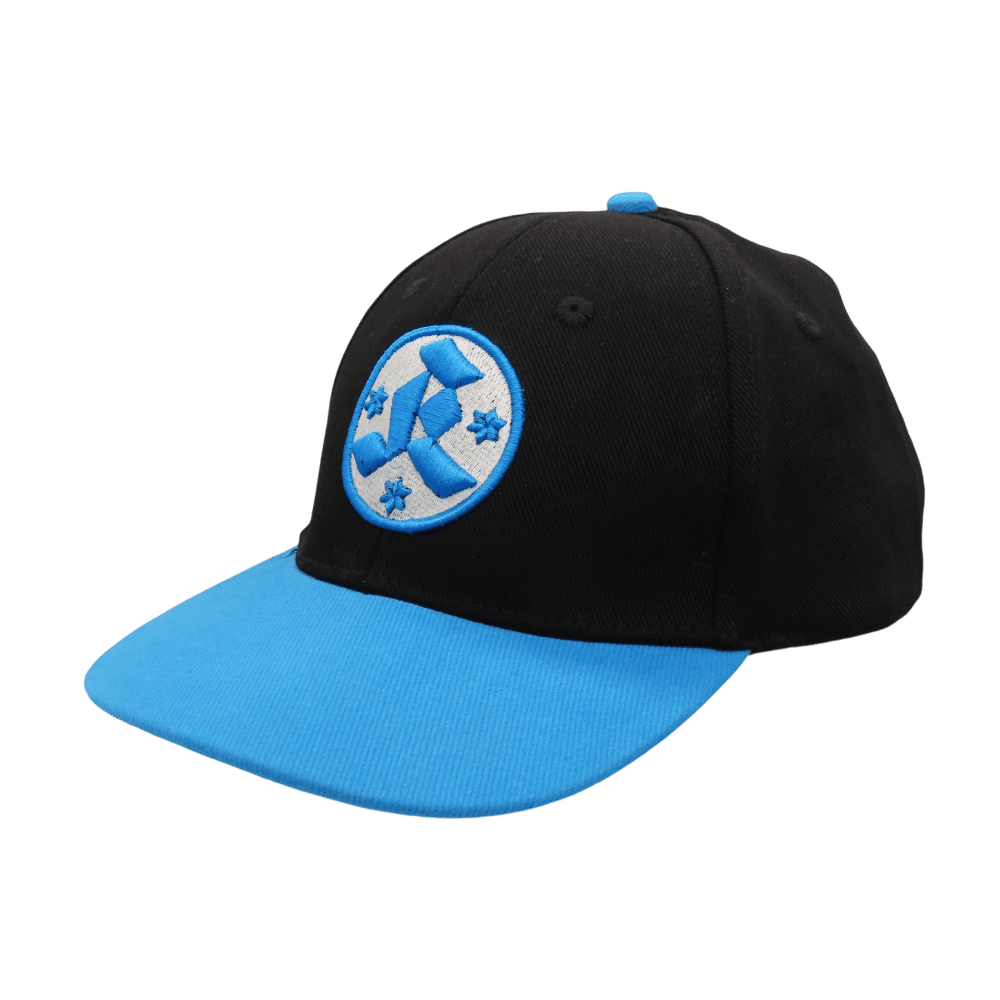 Kids Cap 3D-Logo schwarz-blau