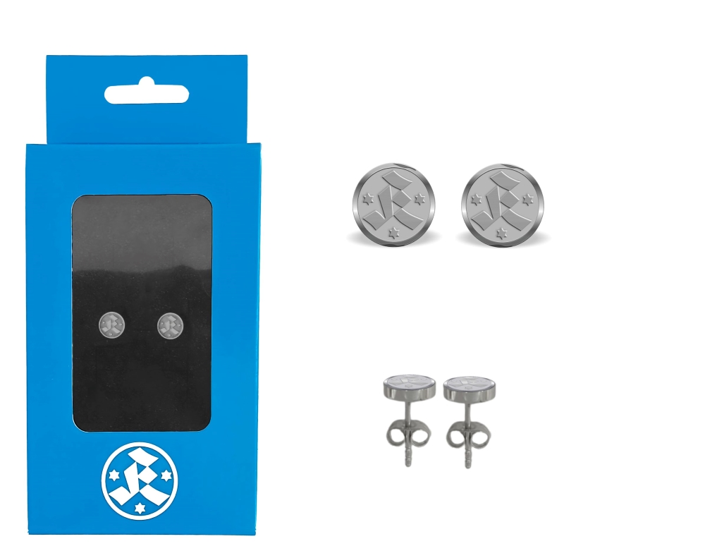 Ohrstecker rund (Paar)