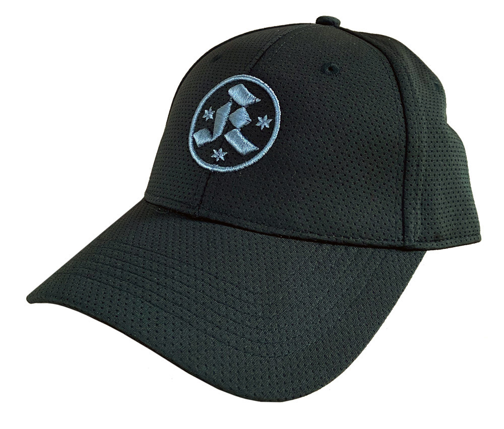 Cap schwarz Kickers-Logo 