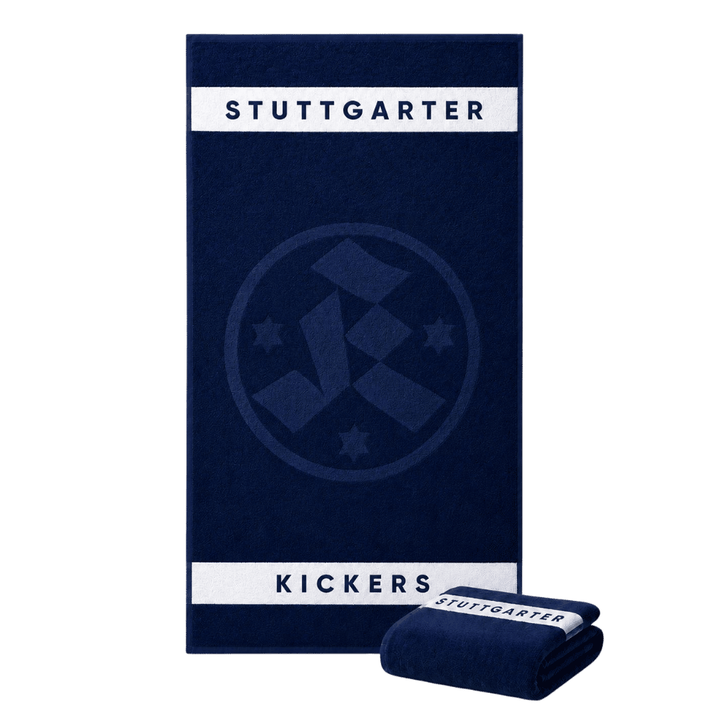 Badetuch "Stuttgarter Kickers" dunkelblau