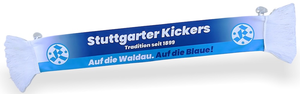 Autoschal "Auf die Waldau. Auf die Blaue!"