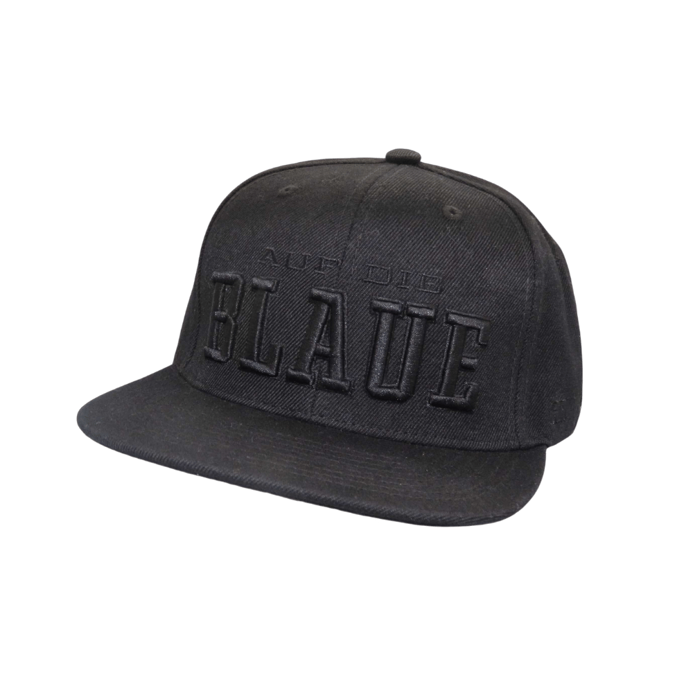 Snapback „Auf die Blaue“ BLACK-EDITION